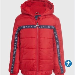 NWT TOMMY Hilfiger KIDS' jacket LIGHTWEIGHT HOODED
BOMBER